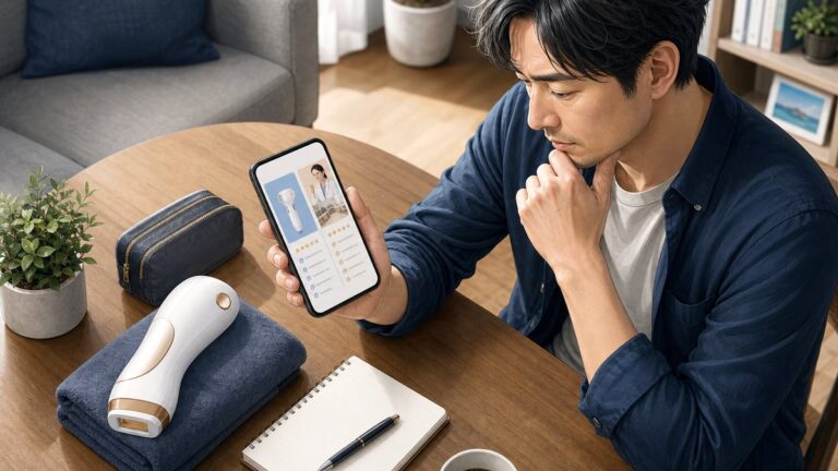 家庭用脱毛器は男のヒゲに使えるのか？