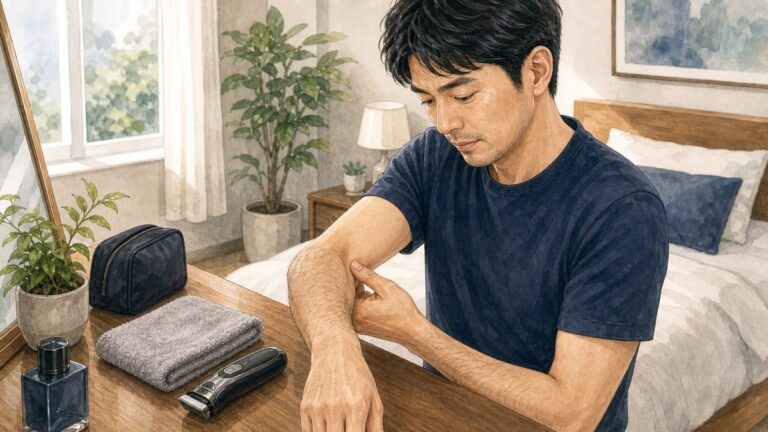 VIOではなく、まず腕・脚・胸毛から整えるべき理由