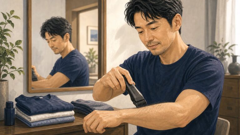 清潔感目的なら全身ツルツルより“減毛”でいい