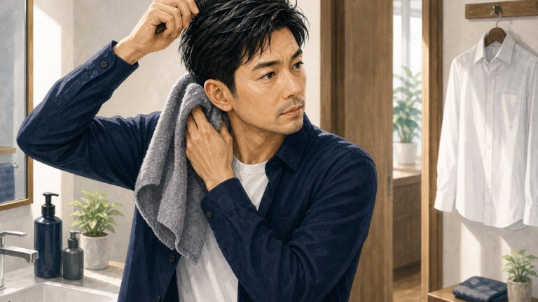 30代・40代男性の髪の清潔感対策